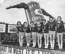 Bee Hive Corn Syrup Cheerleaders